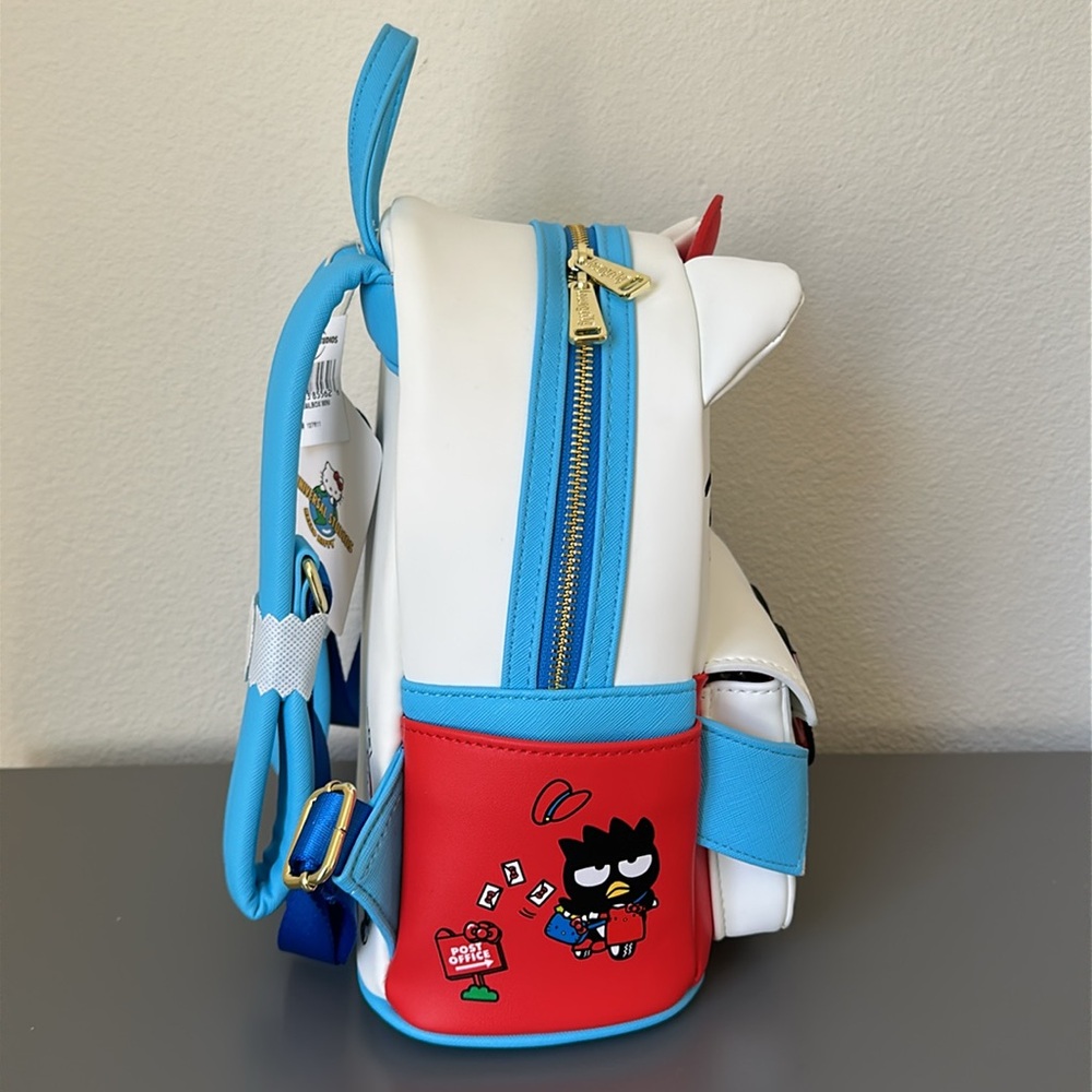 NWT Hello Kitty Loungefly Mailbox Mini Backpack (Universal Studios Exclusive) - Picture 5 of 9